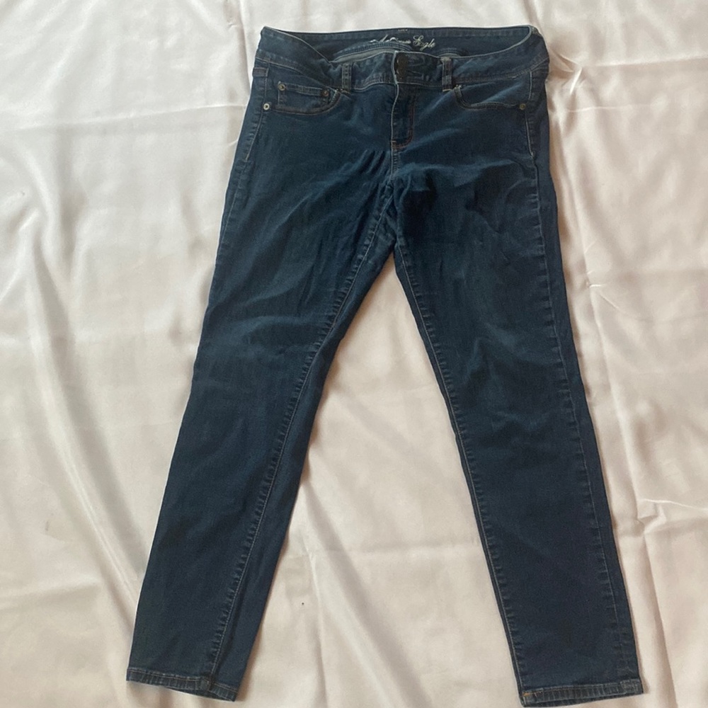 American Eagle skinny jeans, size 14,